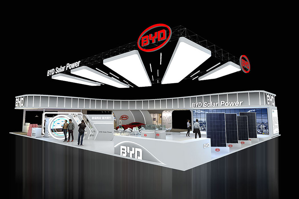 BYD ENERGY STORAGE & BATTERY EXPO Booth Design