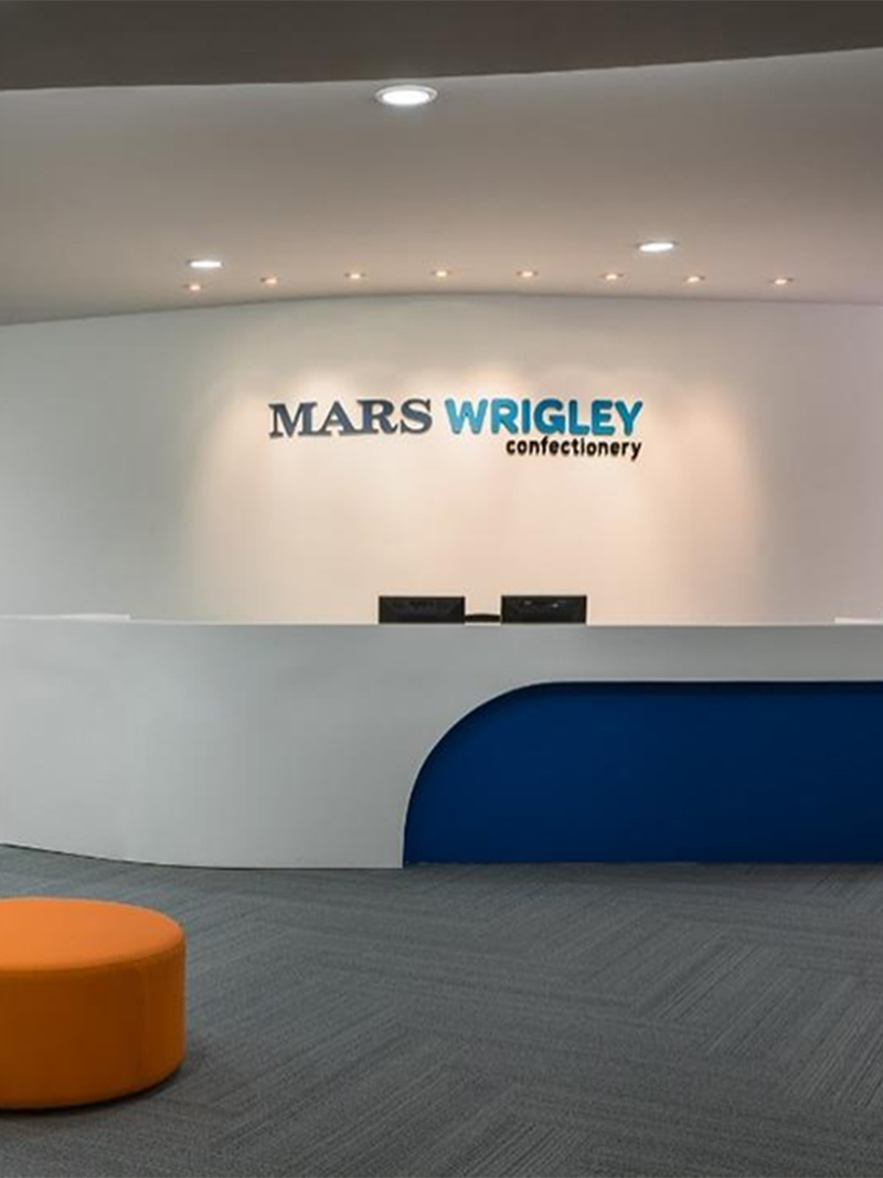 MARS WRIGLEY Confectionery Office showroom design