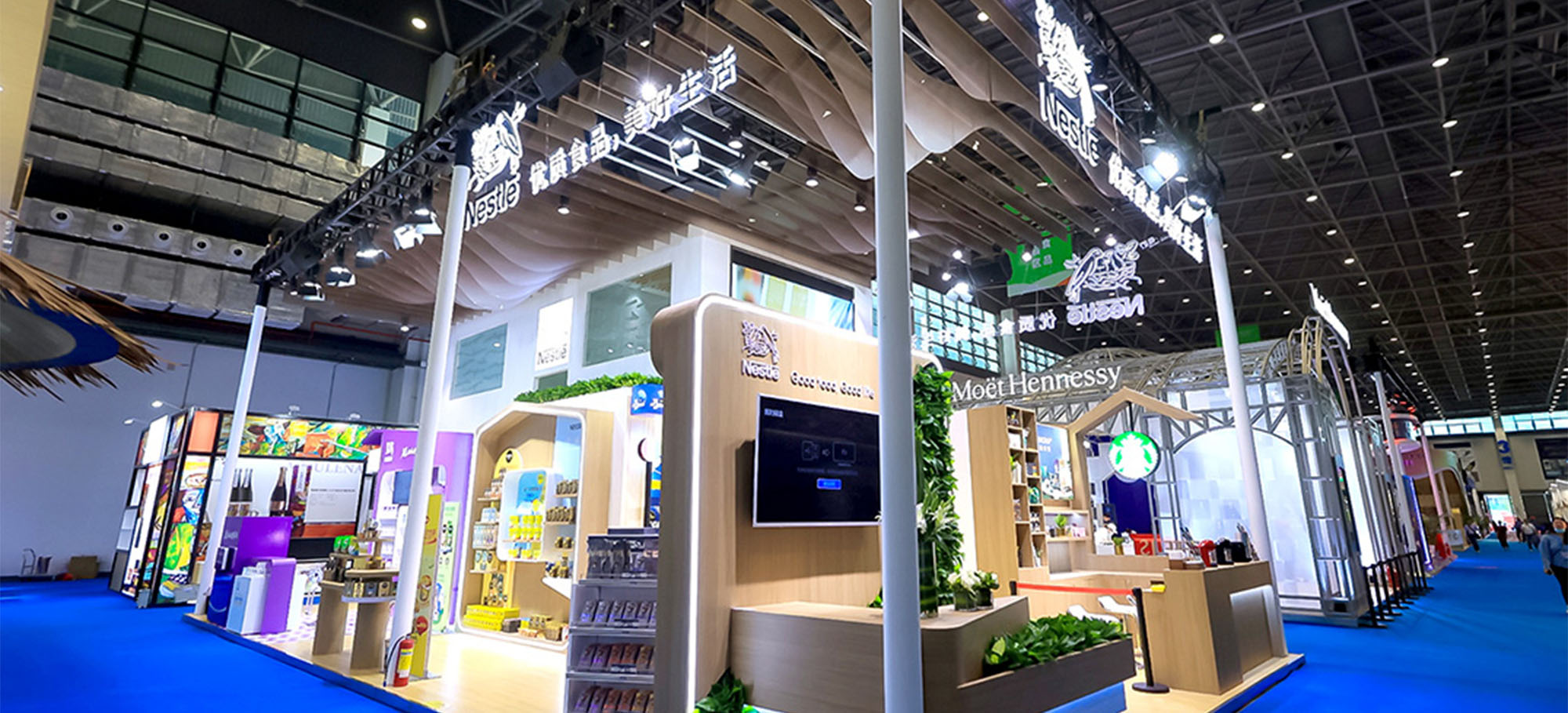 Nestlé China International Import Expo Booth Design&Build1