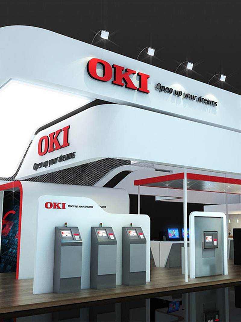 OKI CIIF Booth Design Scheme