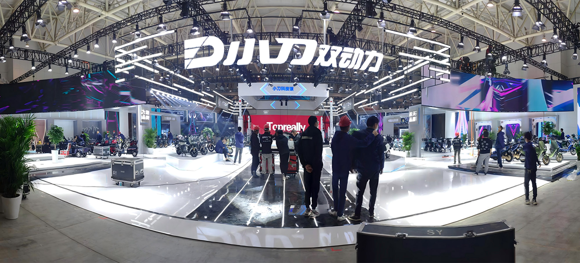 Xiaodao Electric Vehicles Booth Design&Build1